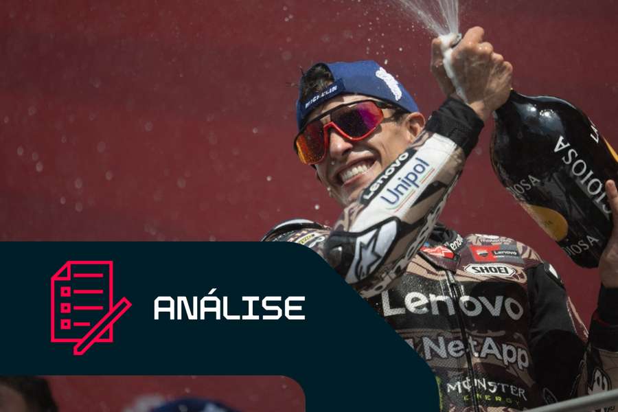 Marc Márquez festejou em Mugello