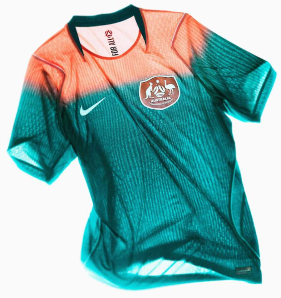 Equipamento número 2 da Austrália para o Mundial