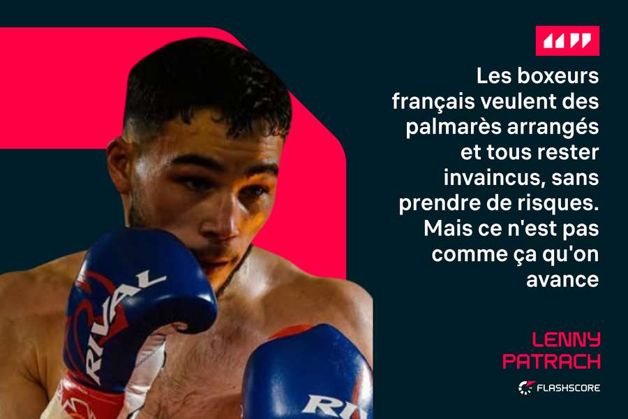 Lenny Patrach veut grimper dans la hiérarchie nationale