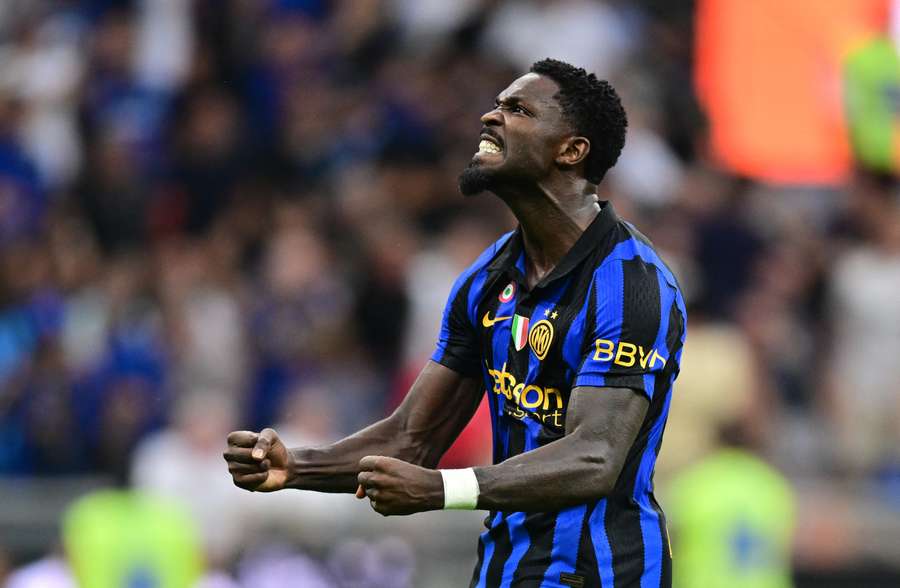 L'esultanza di Thuram L'esultanza di Thuram