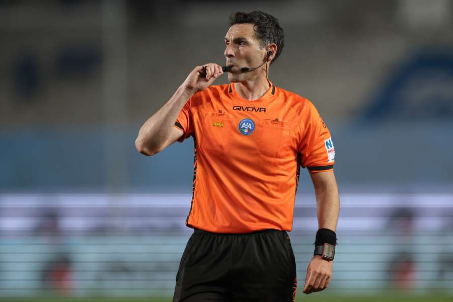 L'arbitro Juan Luca Sacchi