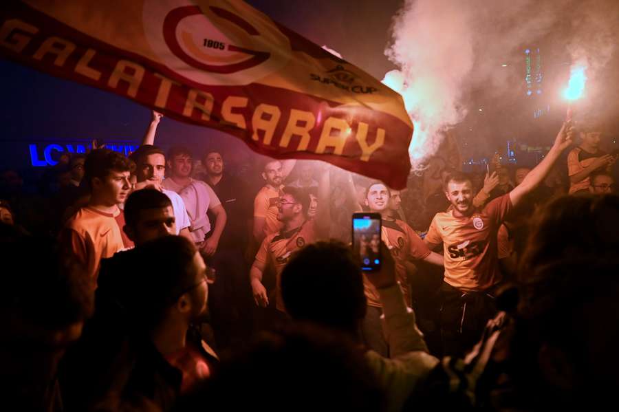 La festa del Galatasaray
