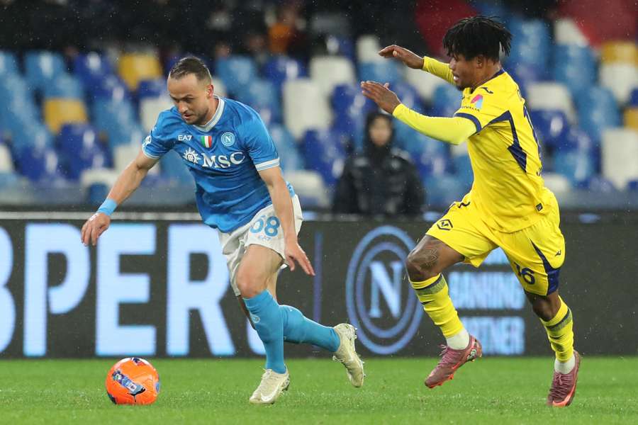 Lobotkova aktivita k výhre Partenopei nestačila.