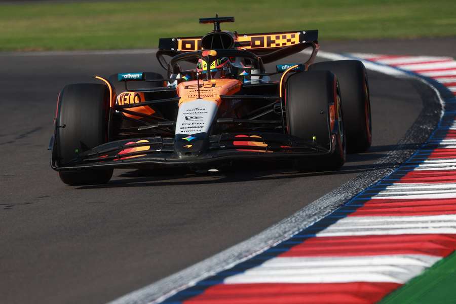 Oscar Piastri in action during Mexican GP qualifying on Saturday. Oscar Piastri in action during Mexican GP qualifying on Saturday.