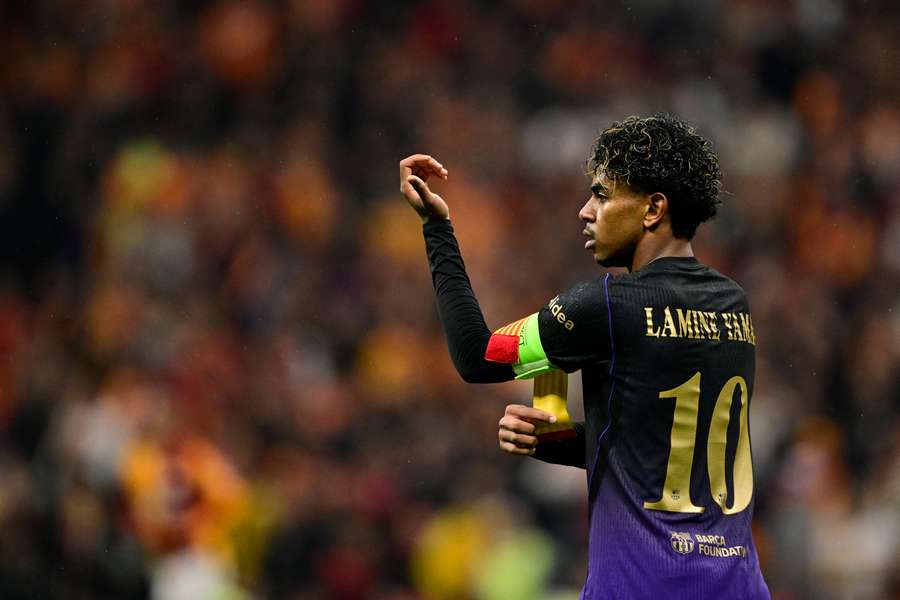 Lamine Yamal ran the show vs Galatasaray