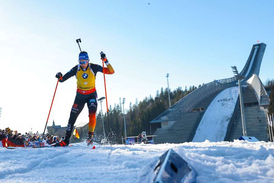 Franziska Preuss in action