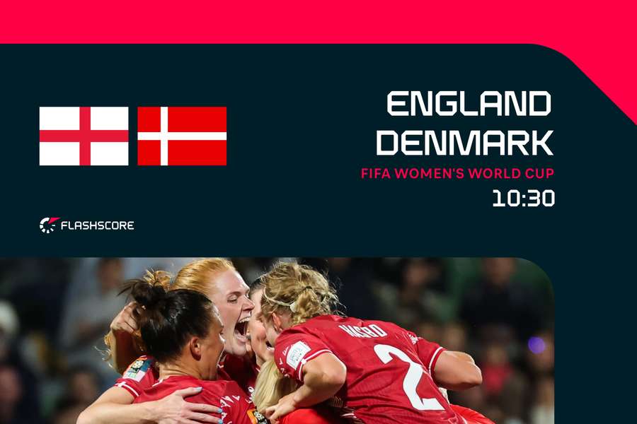 Opgøret mellem England og Danmark sparkes i gang 10.30 dansk tid.