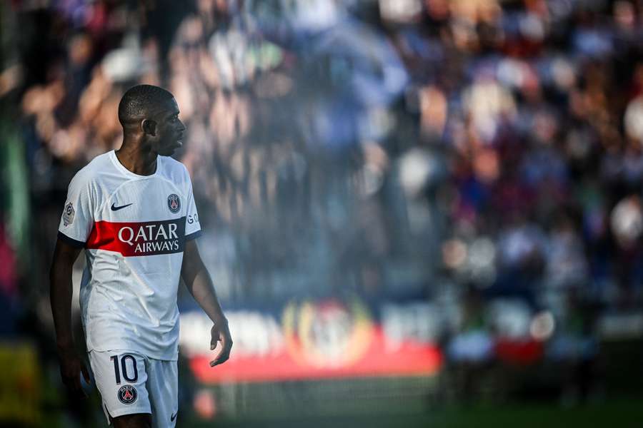 Dembelé esteve no vídeo