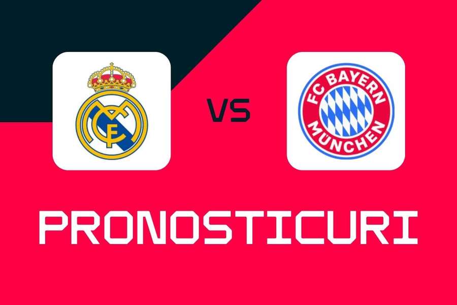 Real Madrid - Bayern Munchen: Pronosticuri, cele mai bune pariuri și cote (Champions League) Real Madrid - Bayern Munchen: Pronosticuri, cele mai bune pariuri și cote (Champions League)