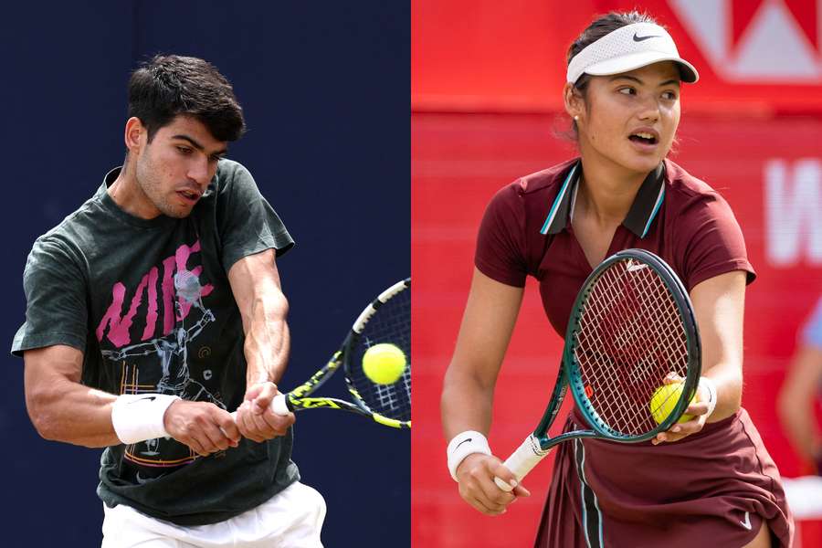 Carlos Alcaraz și Emma Răducanu fac echipă la dublu mixt la turneul demonstrativ organizat de US Open