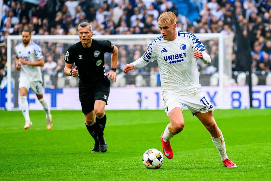 Froholdt in action for FC Copenhagen