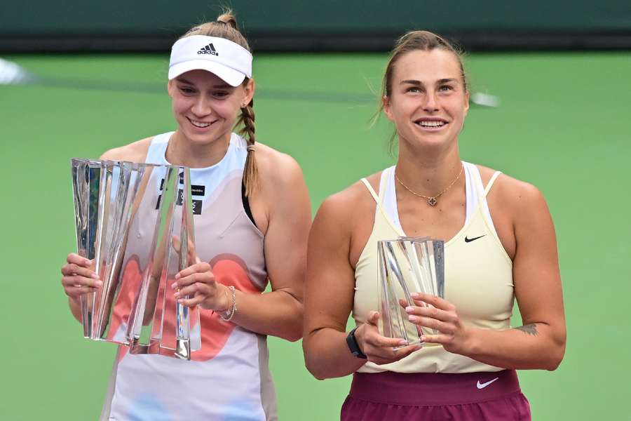 Rybakina y Sabalenka, las finalistas de Indian Wells