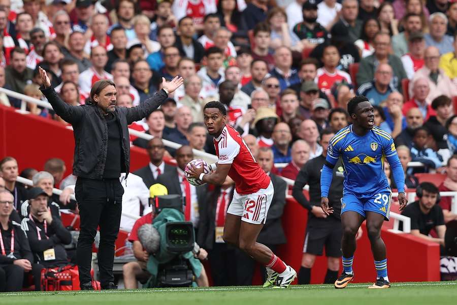 Farke: Arsenal deserved this scoreline against Leeds 
