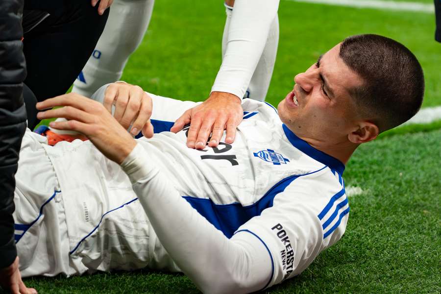 Alvaro Morata, dolorido en Inter-Como