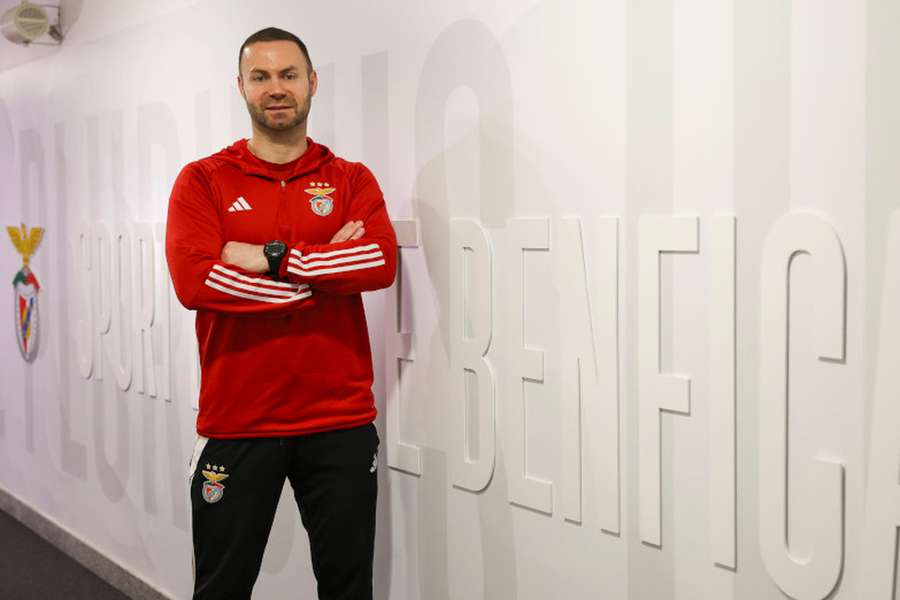 Cassiano Klein, treinador do Benfica Cassiano Klein, treinador do Benfica