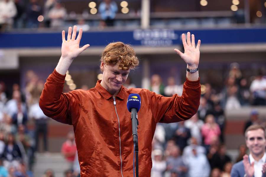 Jannik Sinner è reduce dalla sconfitta in finale a Flushing Meadows