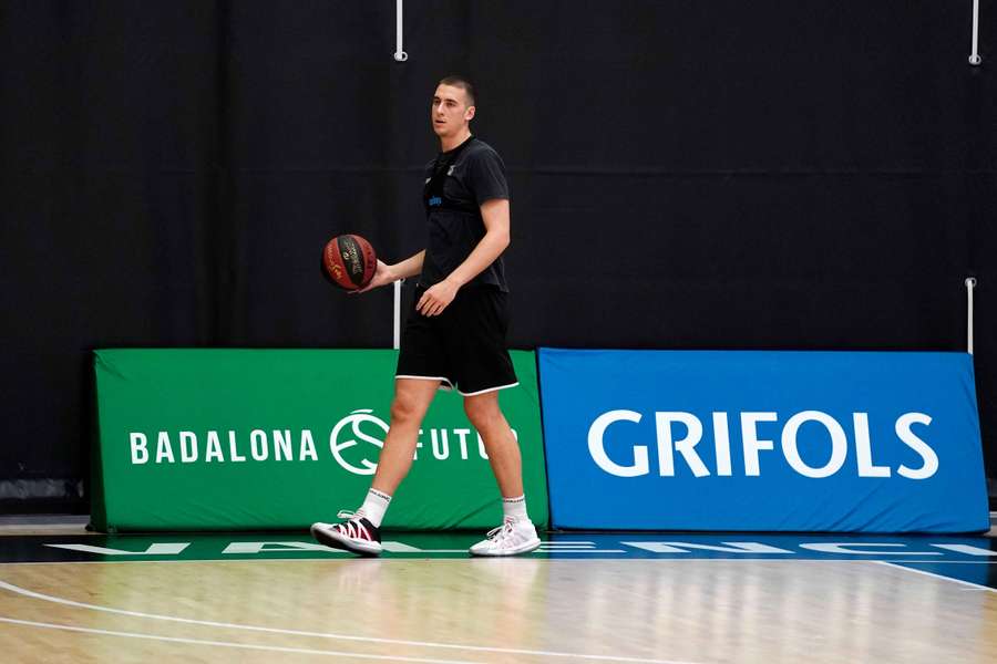 Arnau Parrado, en sus tiempos de jugador del Joventut