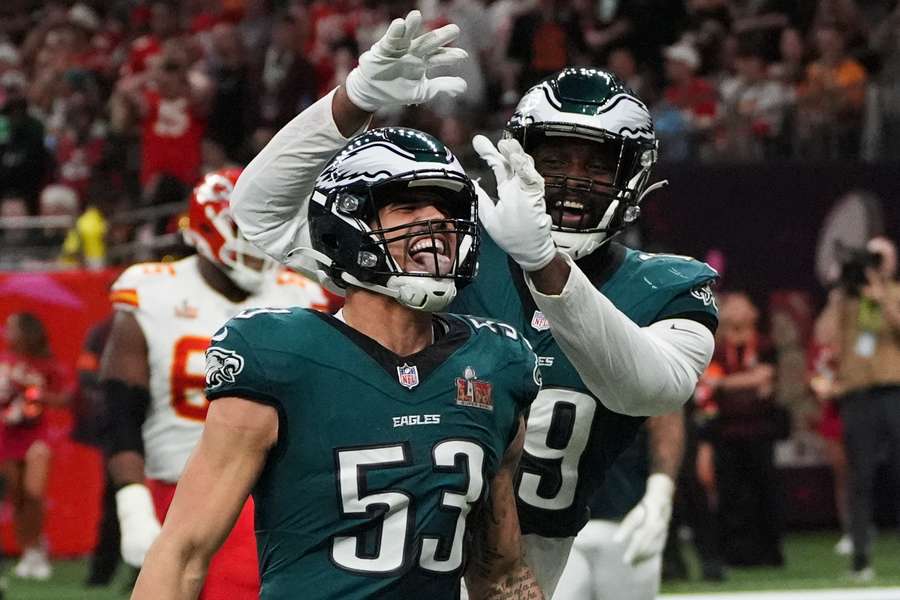 Philadelphia slaví zisk Super Bowlu.