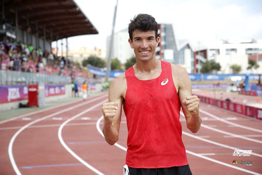 Adel Mechaal, feliz tras su último éxito