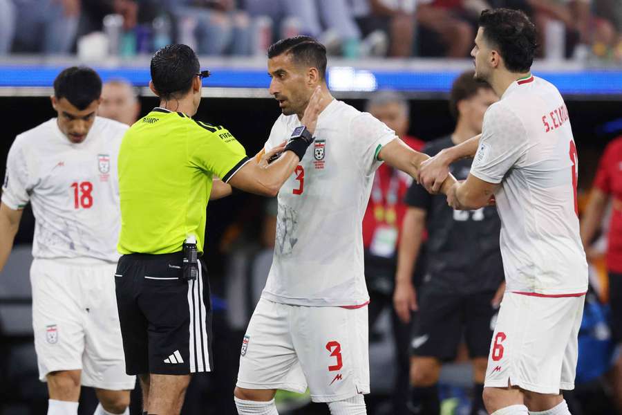 L'Iran lors de son match contre la Nouvelle-Zélande, cette nuit. L'Iran lors de son match contre la Nouvelle-Zélande, cette nuit.