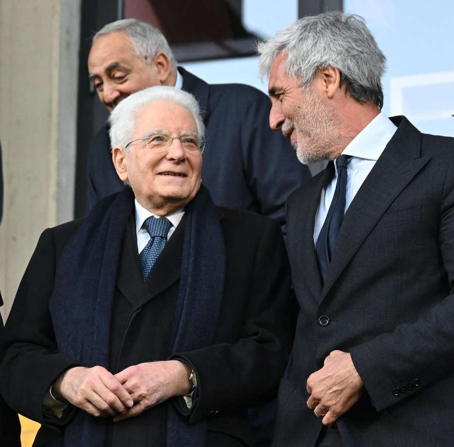 Mattarella in compagnia di Mirri