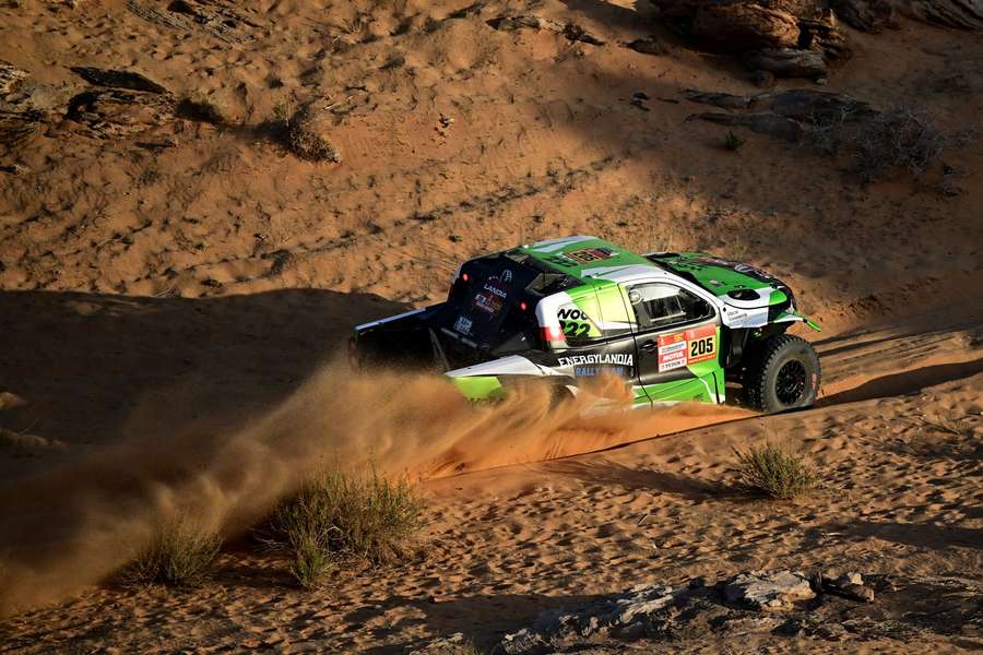 10. miejsce Eryka Goczała na szóstym etapie Rajdu Dakar 10. miejsce Eryka Goczała na szóstym etapie Rajdu Dakar