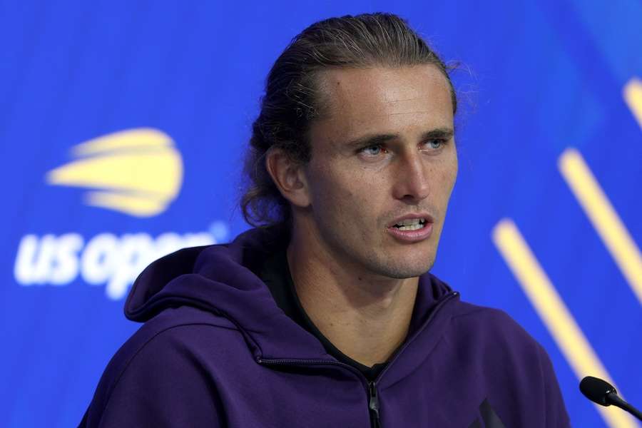 Alexander Zverev bereitet sich auf die US Open 2025 vor.