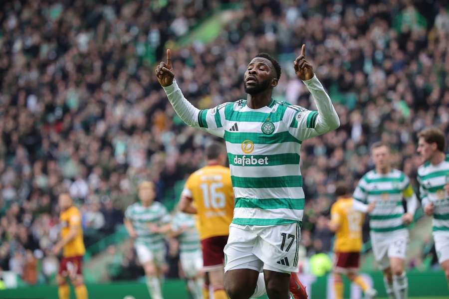 Iheanacho scores as Celtic edge past Motherwell in thriller