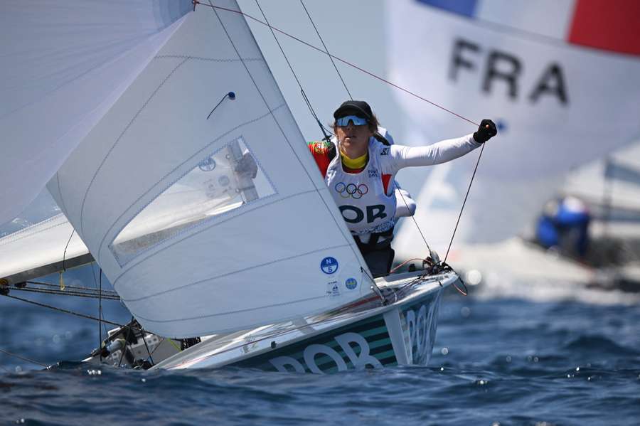 Velejadora portuguesa Carolina João