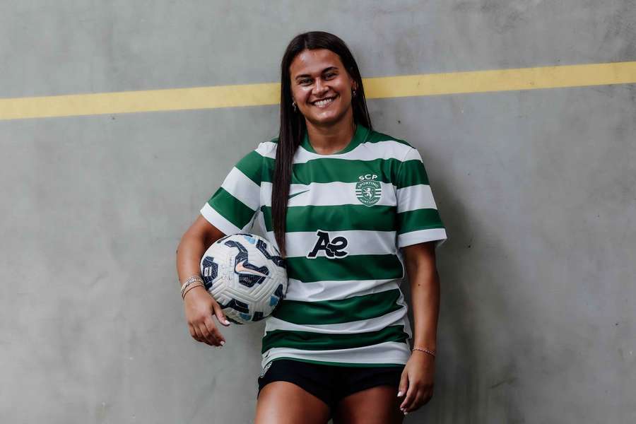 Ana Dias apresentada no Sporting Ana Dias apresentada no Sporting