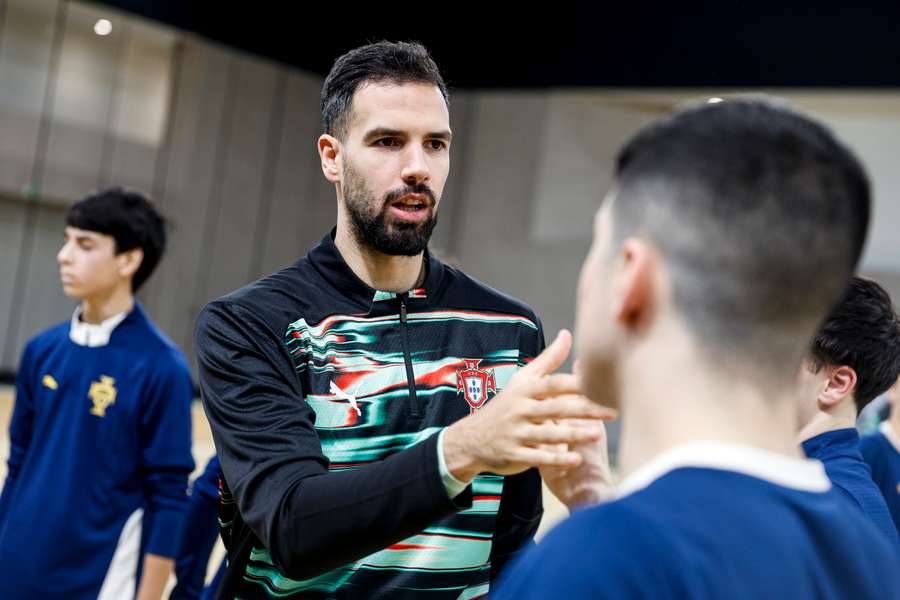 Edu, guarda-redes da Seleção Nacional de futsal