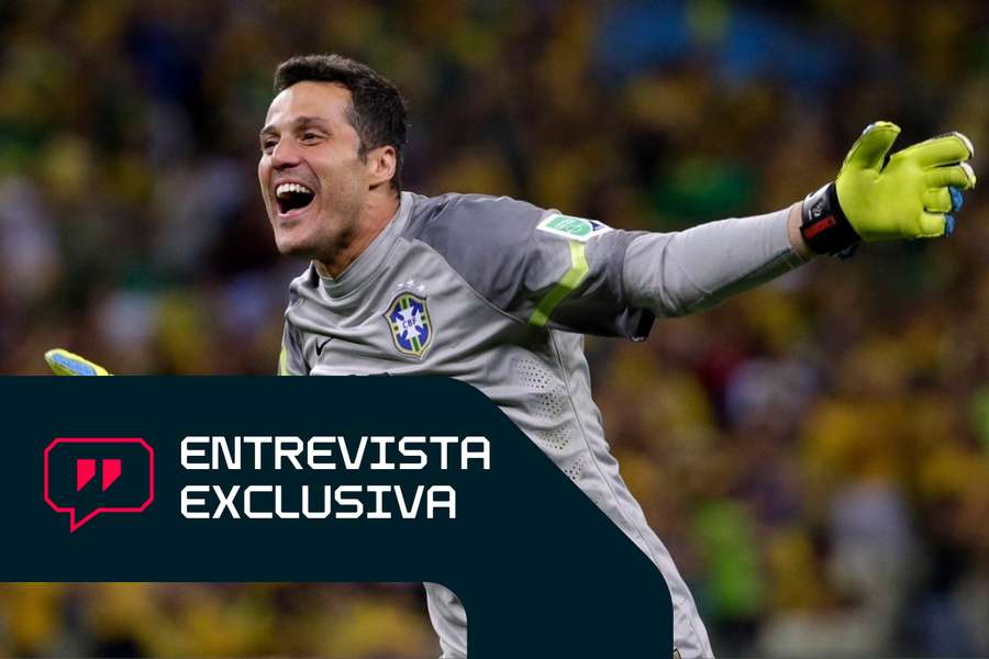 Julio César, con Brasil Julio César, con Brasil