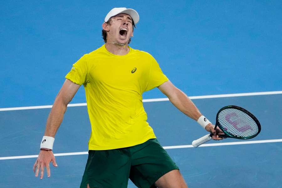 Alex de Minaur nåede i 2020 kvartfinale ved US Open, den hidtil bedste Grand Slam-præstation af den 24-årige australier.