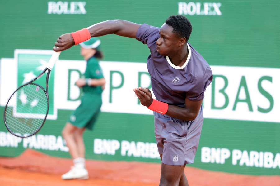 Moïse Kouame au Masters 1000 de Monte-Carlo. Moïse Kouame au Masters 1000 de Monte-Carlo.