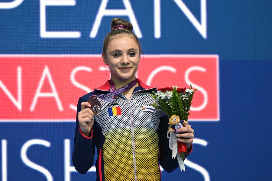 Sabrina Maneca Voinea la Campionatul European de Gimnastică de la Antalya