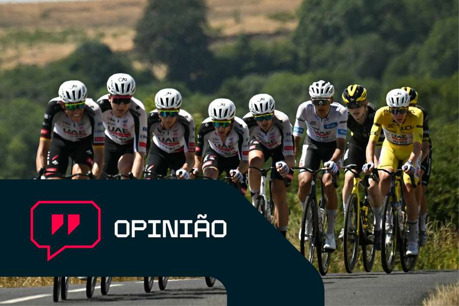 UAE Team Emirates - XRG está a cristalizar as tensões UAE Team Emirates - XRG está a cristalizar as tensões
