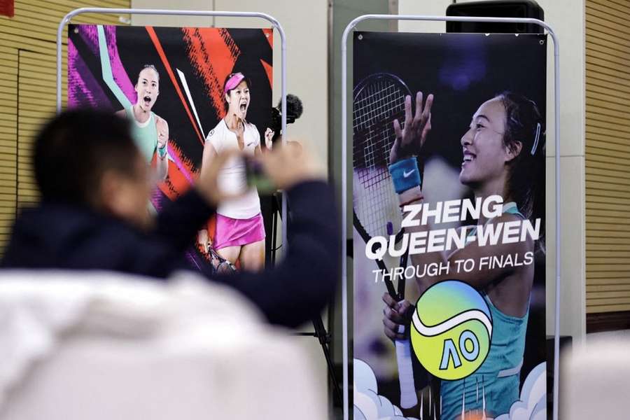 Des affiches postées à Wuhan.