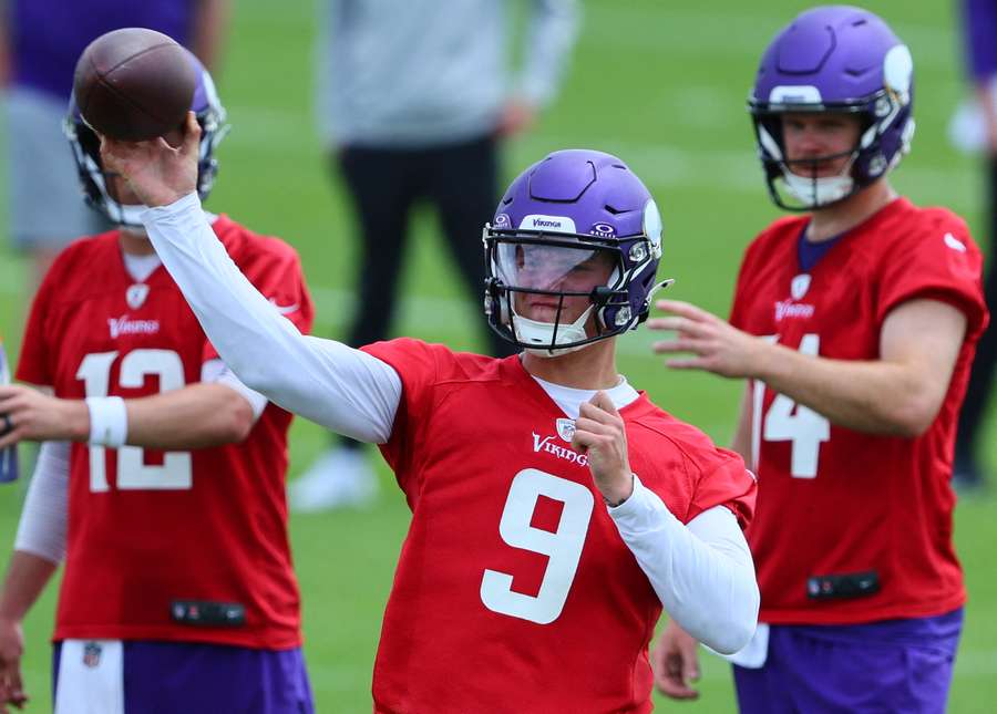 Minnesota Vikings QB J.J. McCarthy Minnesota Vikings QB J.J. McCarthy