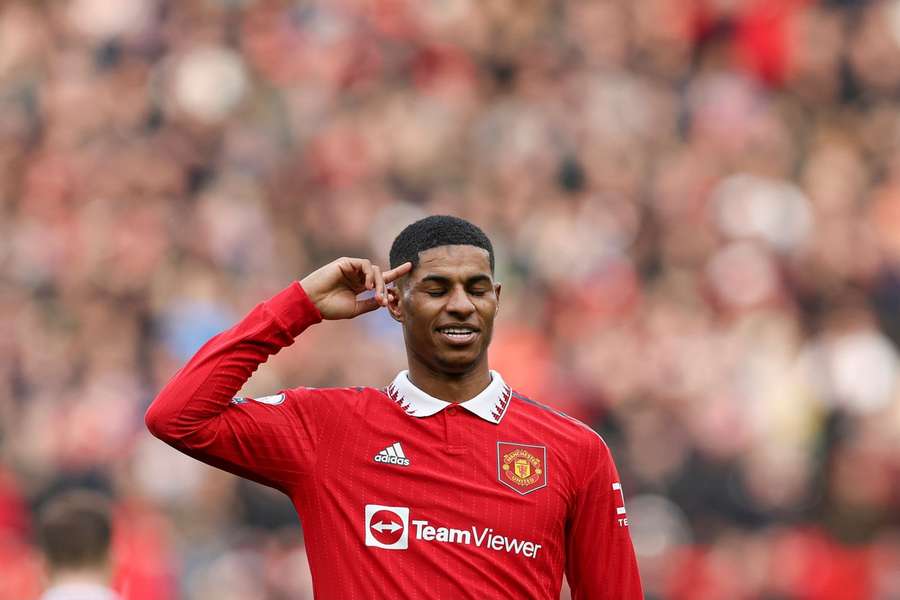 Rashford scoorde dit seizoen 14 goals in de Premier League