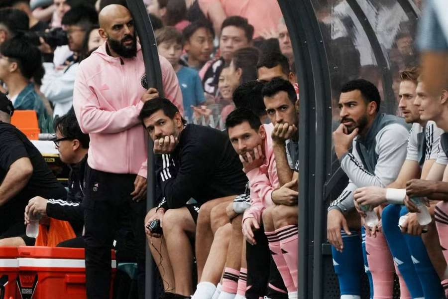 Lionel Messi w ogóle nie wszedł na mecz w Hongkongu.