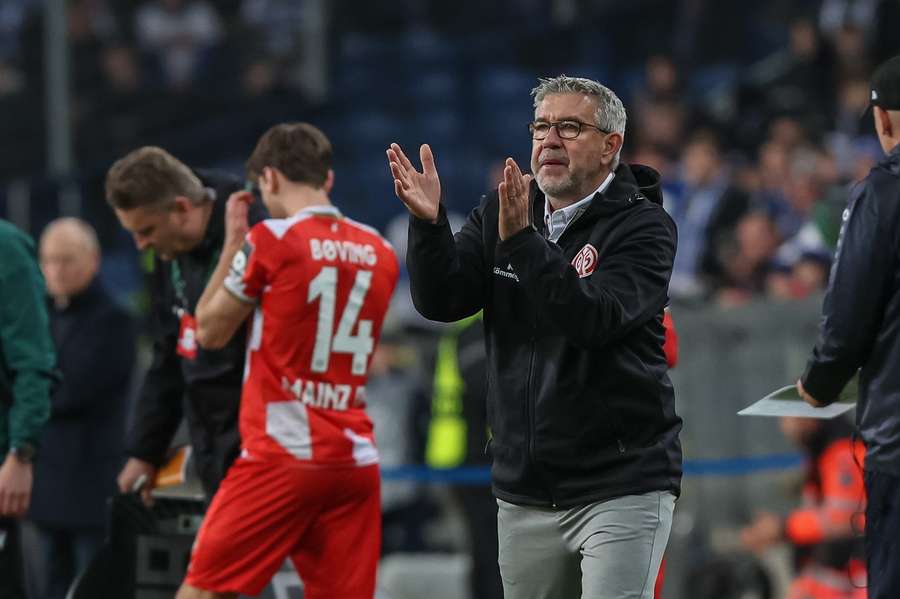 Zum Sieg beim Einstand von Urs Fischer hat es für Mainz nicht ganz gereicht Zum Sieg beim Einstand von Urs Fischer hat es für Mainz nicht ganz gereicht