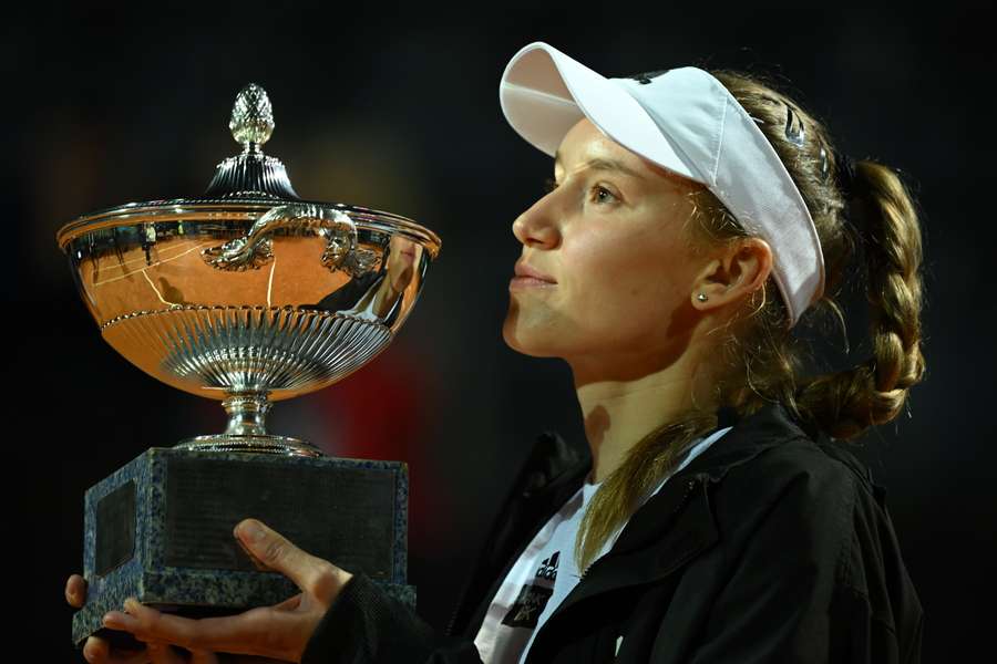 Rybakina foi vencedora de Wimbledon no ano passado