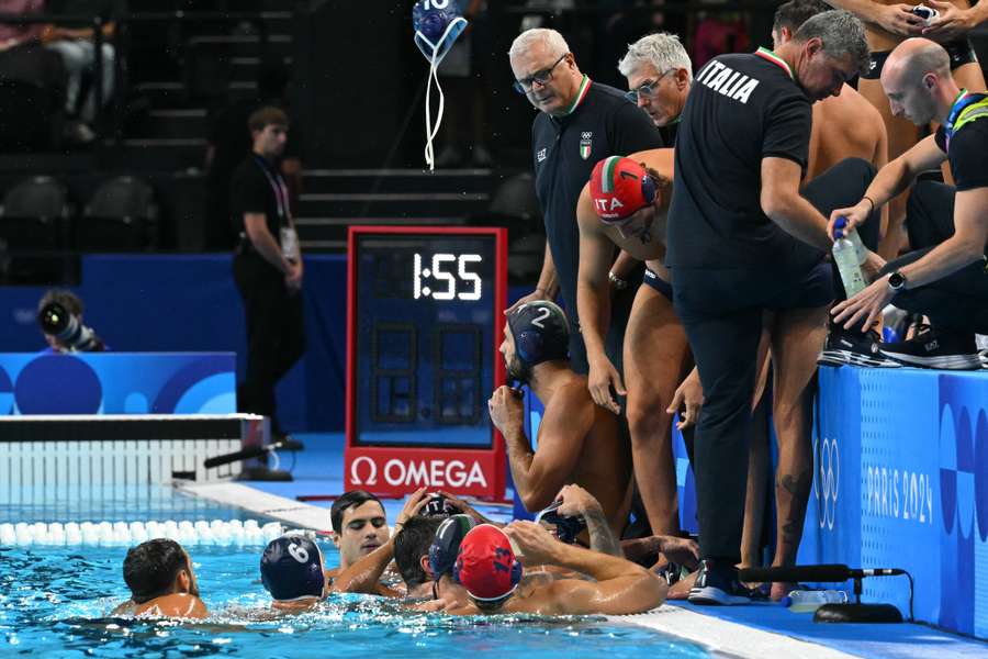 Harte Strafe für die italienische Wasserball-Nationalmannschaft.