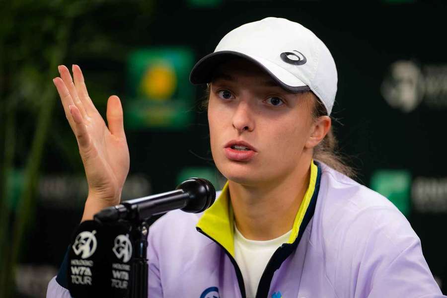 La sanción a Swiatek, centro de la controversia en el tenis
