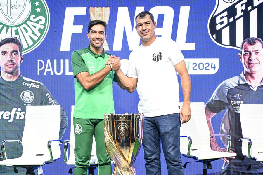 Abel Ferreira e Fábio Carille duelam na final do Paulistão