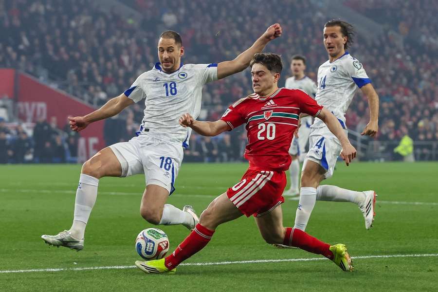Dan James could prove a lot to handle for the Danish defence Dan James could prove a lot to handle for the Danish defence