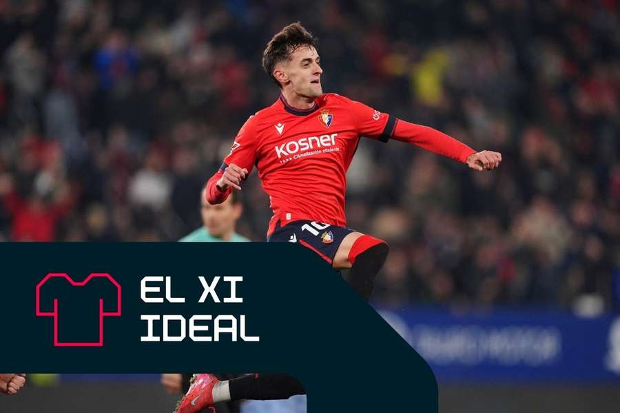 Aimar Oroz firmó una gran actuación.