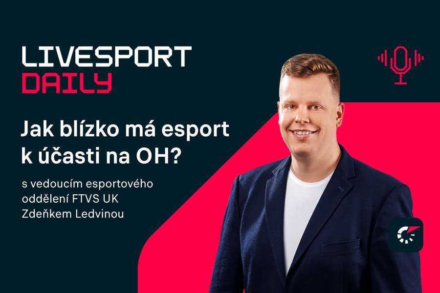 Livesport Daily #75: Esport je sport jako každý jiný, říká Zdeněk Ledvina z Karlovy univerzity