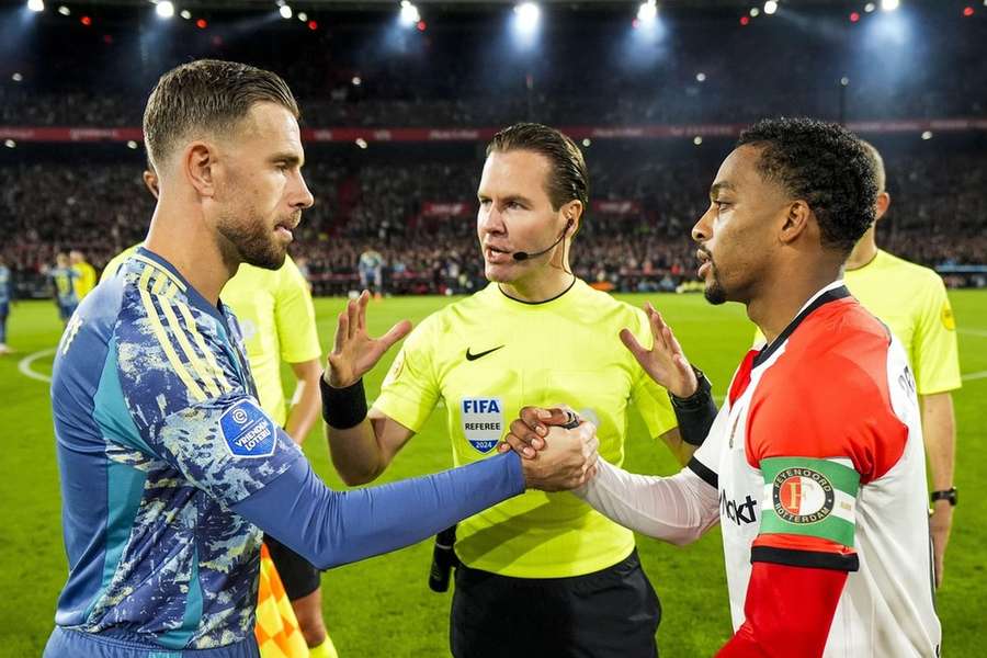 Captains Jordan Henderson and Quinten Timber will face off again this Sunday