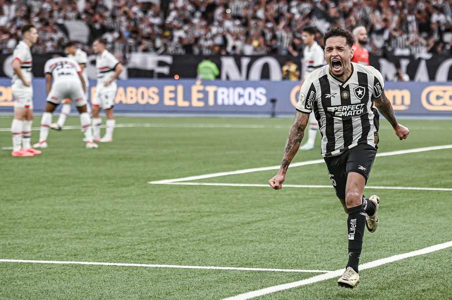 Gregore após marcar gol do título do Brasileirão 2024